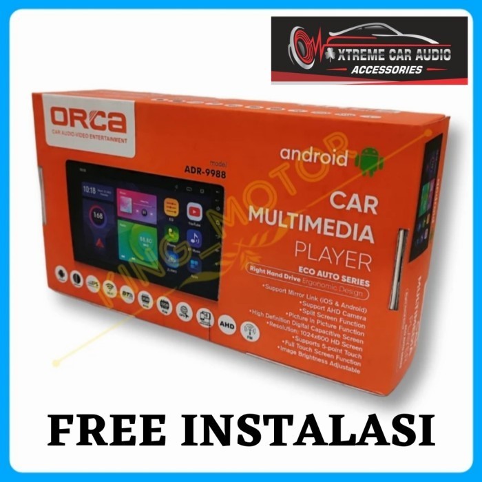 Android Orca Adr-9988 Eco Series 9 Inch/10 Inch Ram 2/32 Ready Langsung Kirim