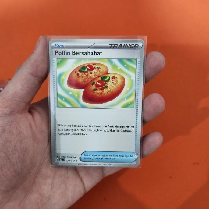 KARTU POKEMON INDONESIA - POFFIN BERSAHABAT GARANSI