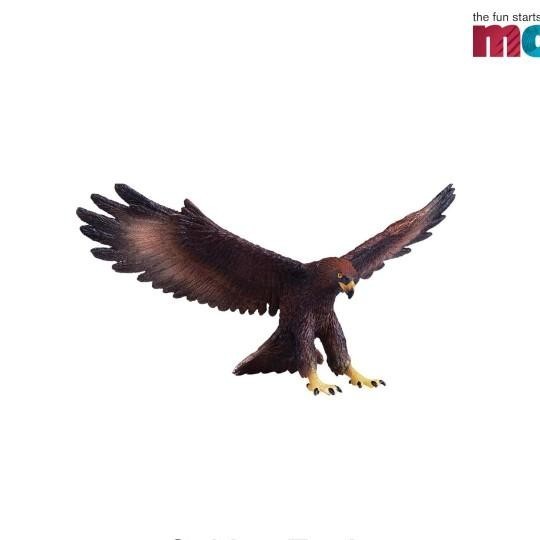 Golden Eagle Animal Figure / Niatur Burung Elang Emas By Mojo