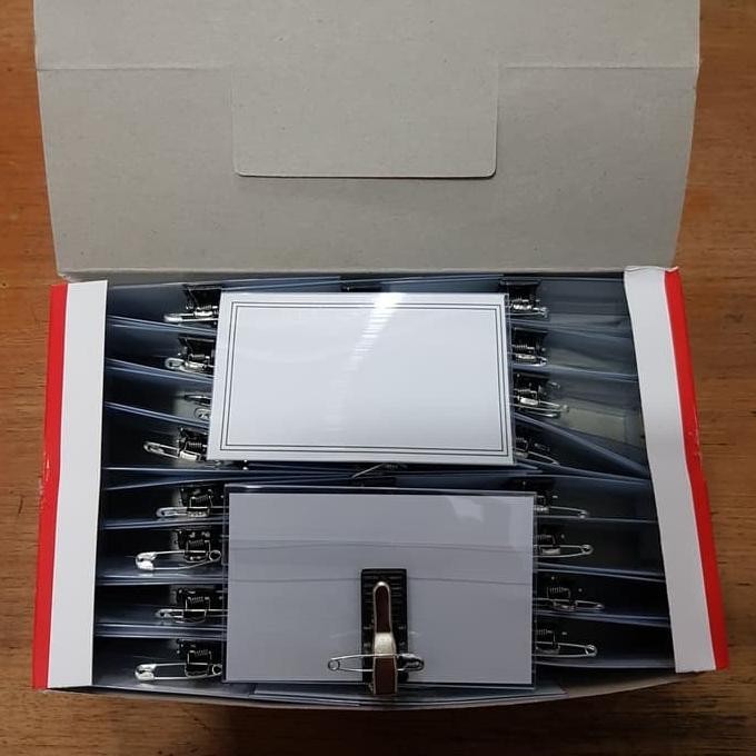 

IK69 [50 pcs] Name Tag Multi Tebal id bagde Termurah