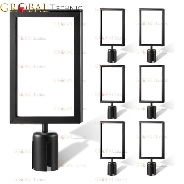 

Ok75 Sign Frame A4 Standing Holder Signage Poster Stainless / Papan Tiang Antrian Terlaris