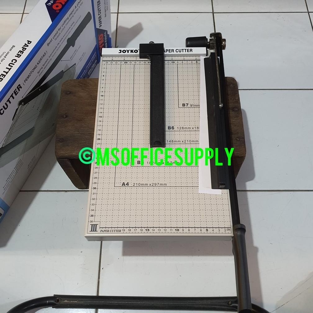 

jy-56 pemotong kertas paper cutter F4 FOLIO JOYKO LETTER 26X38 cm pc 2638 Murah