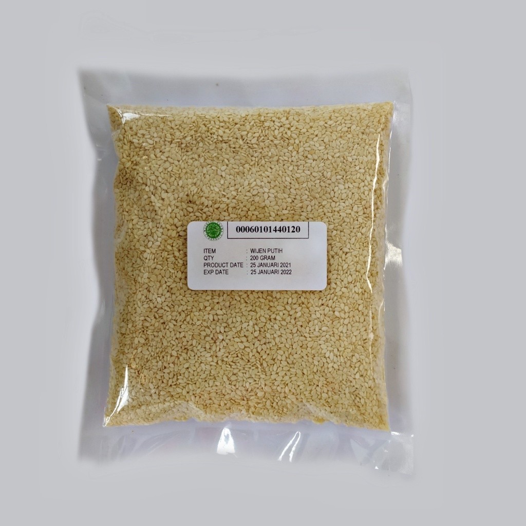 

TERMURAH-WIJEN PUTIH 200GR 100% ASLI & FRESH