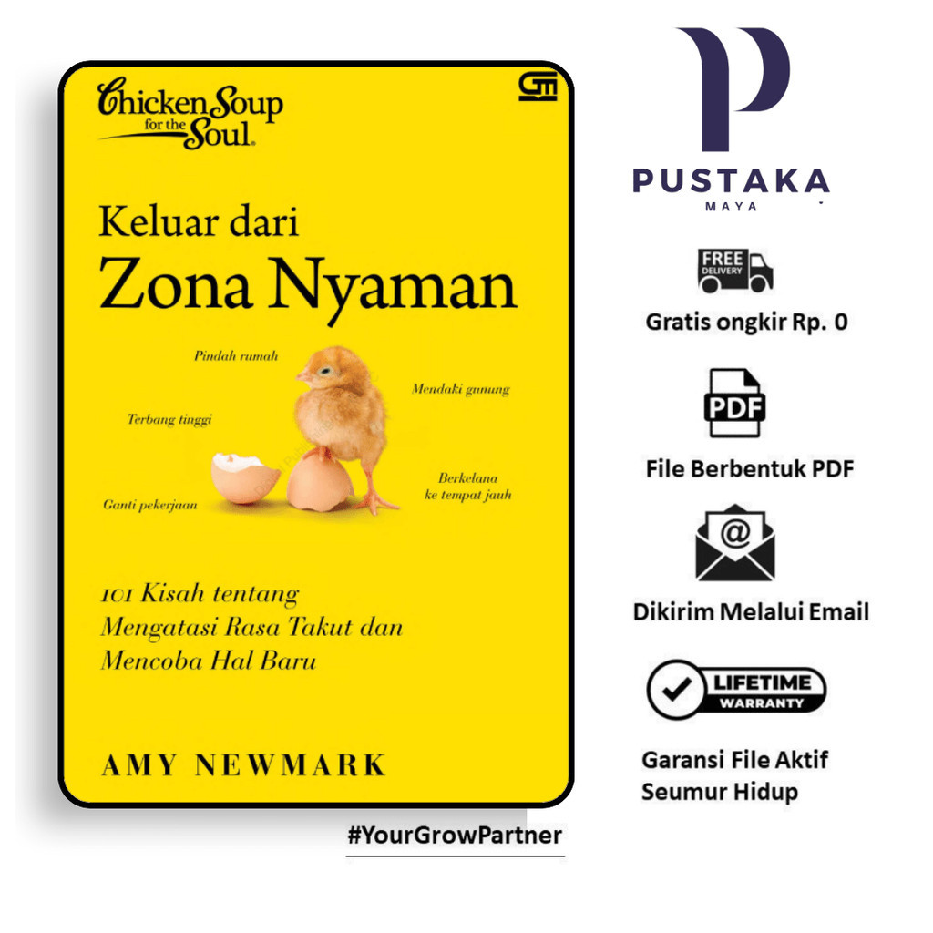 

935. [-] Keluar dari Zona Nyaman 101 Kisah tentang Mengatasi rasa takut dan mencoba hal baru
