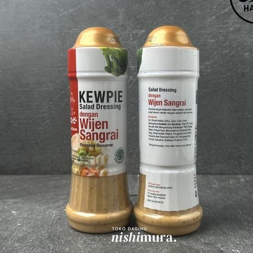

Wijen Sangrai Kewpie Sauce Salad Dressing Saus Salad Jepang Halal