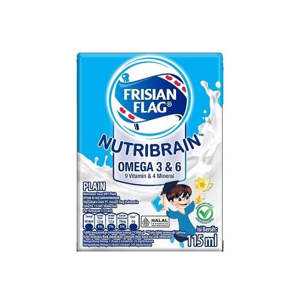 

FRISIAN FLAG UHT NUTRIBRAIN PLAIN 115 ML