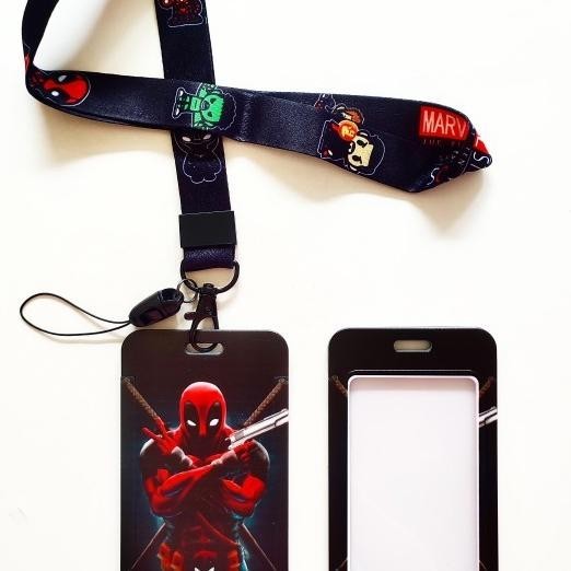 

Id Card Holder Name Tag Lanyard / Kalung Wadah Kartu Marvel Venom