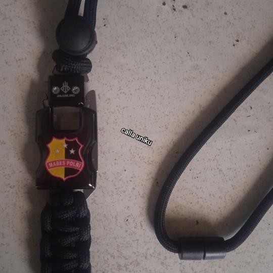 

Lanyard Id Card Tactical Ni Knife Logo Mabes Polri