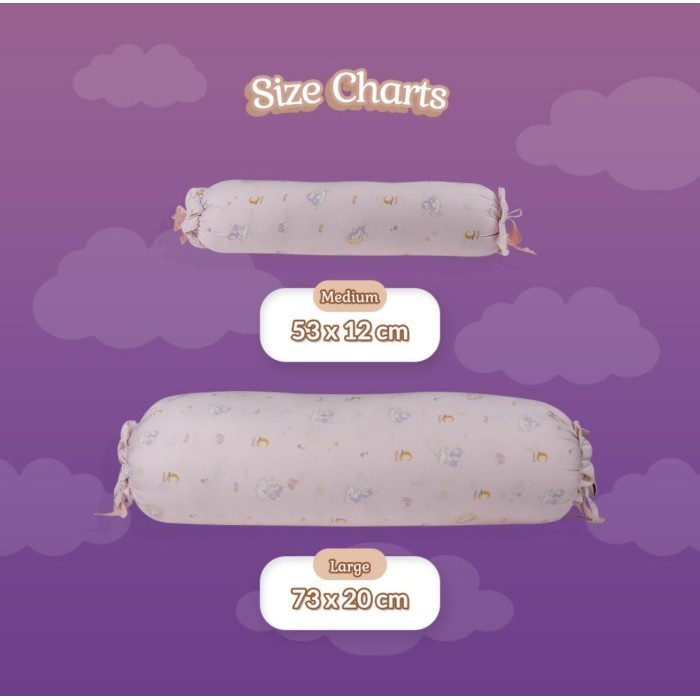 Far Moro Pillow Bolster Medium Large Huge Bantal Guling Anak