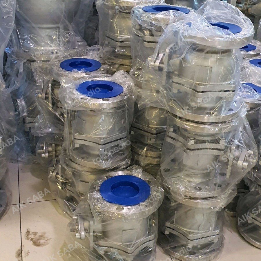 flange ball valve Ansi 150 stainless ss 316 4" inch (CF8M)