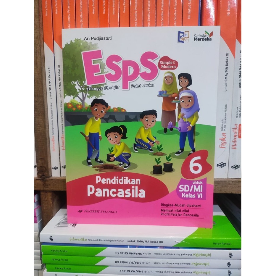 

ESPS Pendidikan Pancasila Revisi Kelas 6 SD Kurikulum Merdeka Erlangga