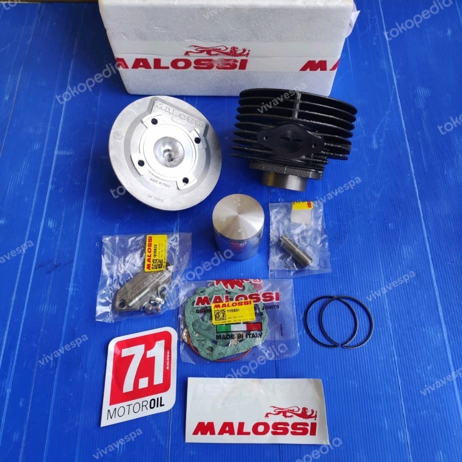 Blok Set Malossi MK4 136 cc Untuk Smallframe PTS dkk