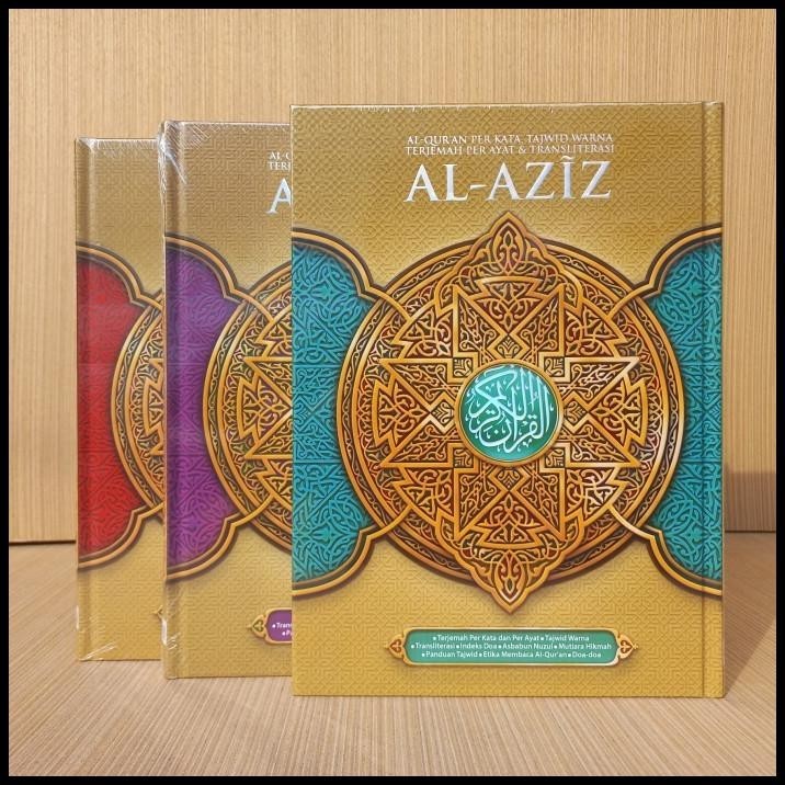 

Alquran Al-Azis Perkata Uk A4, Alquran Tajwid Per Kata Latib Terjemah