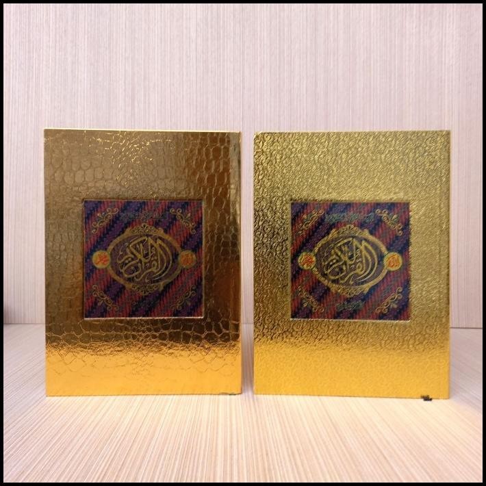 

Al Quran Cover Emas Kalamun Ali Uk B5, Alquran Cover Emas Untuk Wakaf