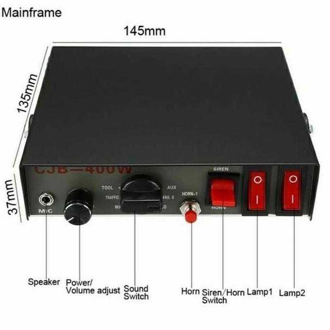 Sirine Senken 200Watt/Modul Sirine