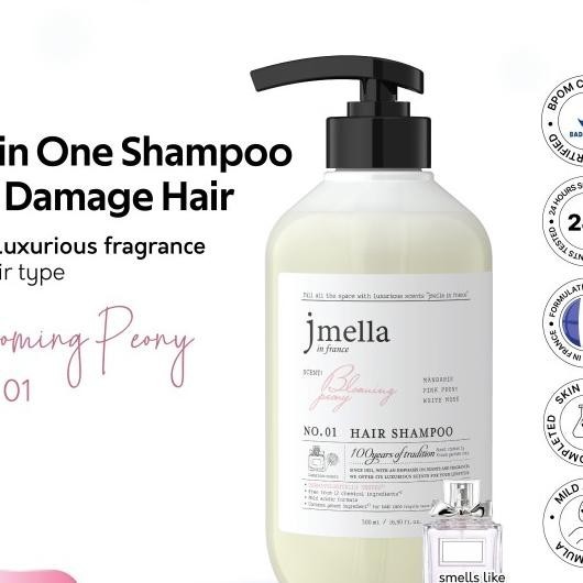 Jmella No. 01 Hair Shampoo - Bloong Peony