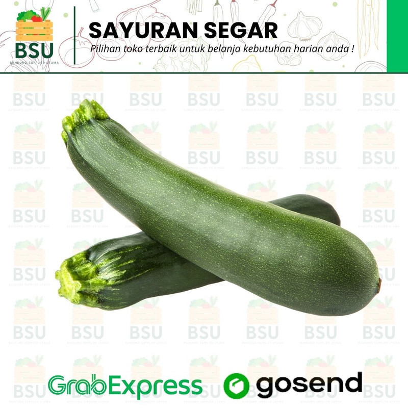 

Sayuran Segar Bandung - Zucchini / Cukini 500 gram