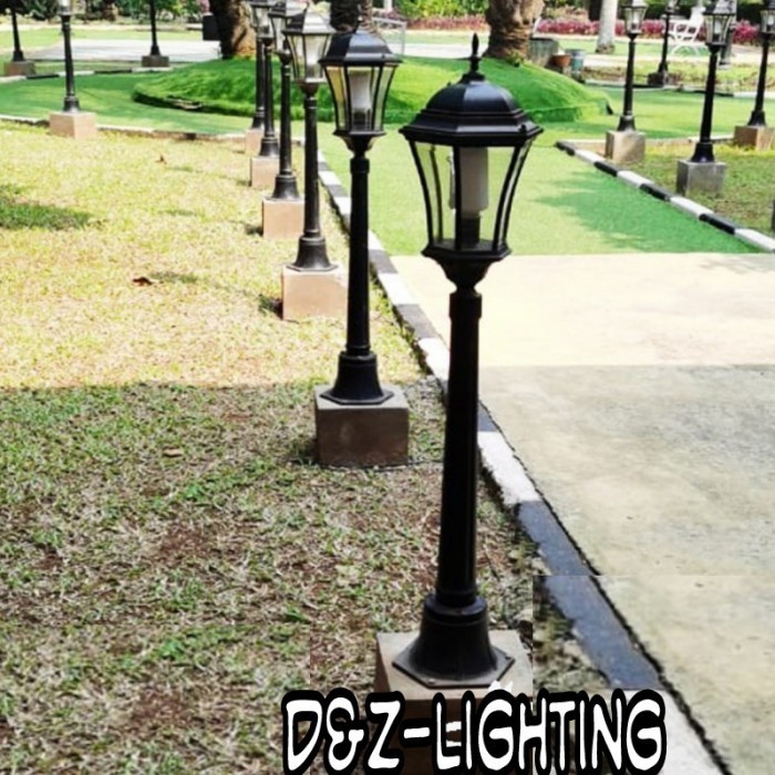 Lampu Taman Tiang Outdoor - Lampu Taman Klasik 2034 A Lampu