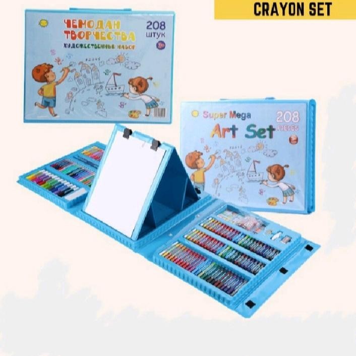 

Pensil Warna Crayon Set 208 Pcs Crayon Mewarnai 208 Warna Pensil Krayon Alat Menggambar Atau Mewarnai (Lagi Diskon)