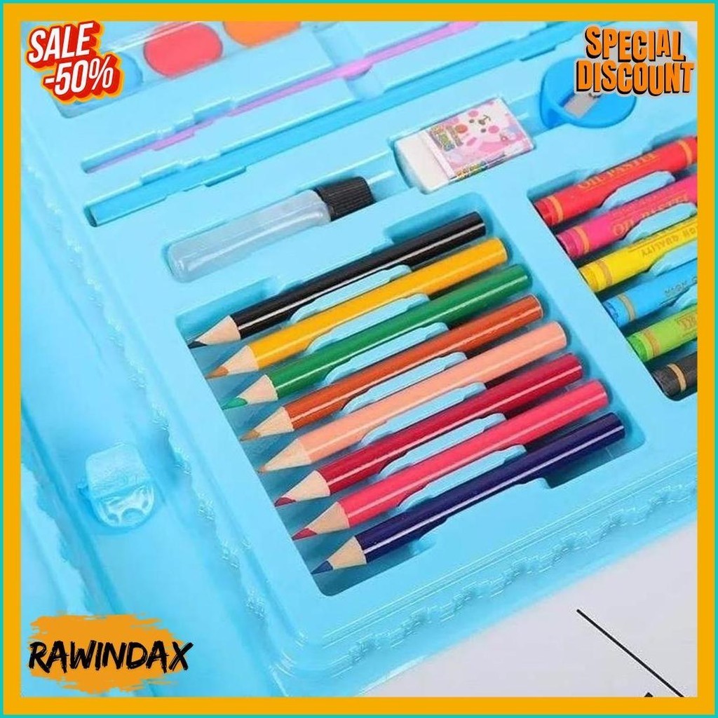 

Crayon Set 68Pcs / Krayon Mewarnai Anak 68Pcs / Pensil Warna Set 68Pcs (6.6)