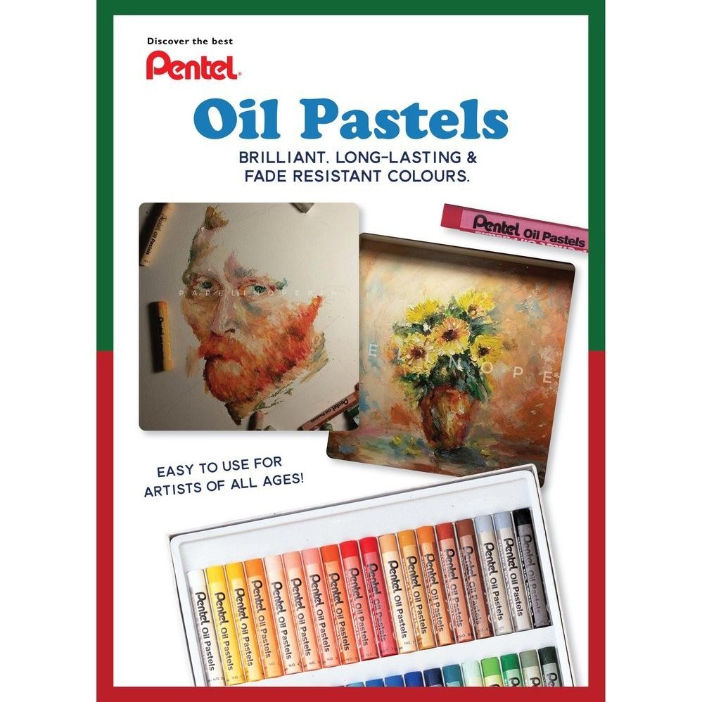 

Pentel Krayon / Oil Pastels Regular Stick Phn 25 (Order Sebelum Ketinggalan)