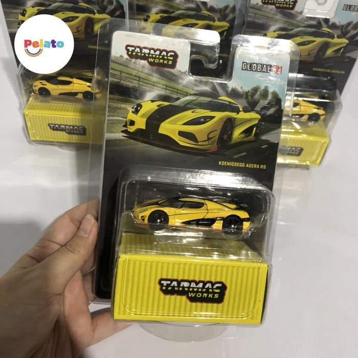 Ane Diecast Mobil Tarmac Works Koenigsegg Agera Rs 1:64- T64G-005-Ml