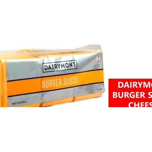 

Dairymont Red Cheddar Cheese, Keju Burger Slice - 84 Slices