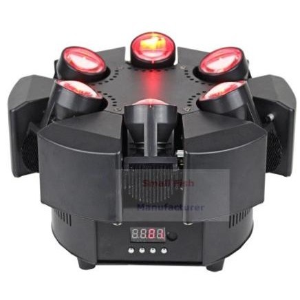 Moving Led 6 Head Rgbw