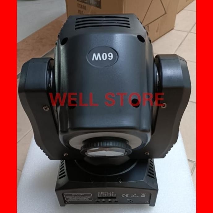 Lampu Moving Head Beam 60Watt Led Strip Full Colour