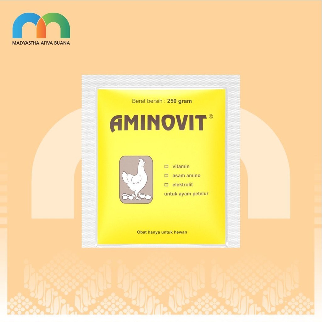 Aminovit Sch 250 G Medion Vitamin Petelur Ayam