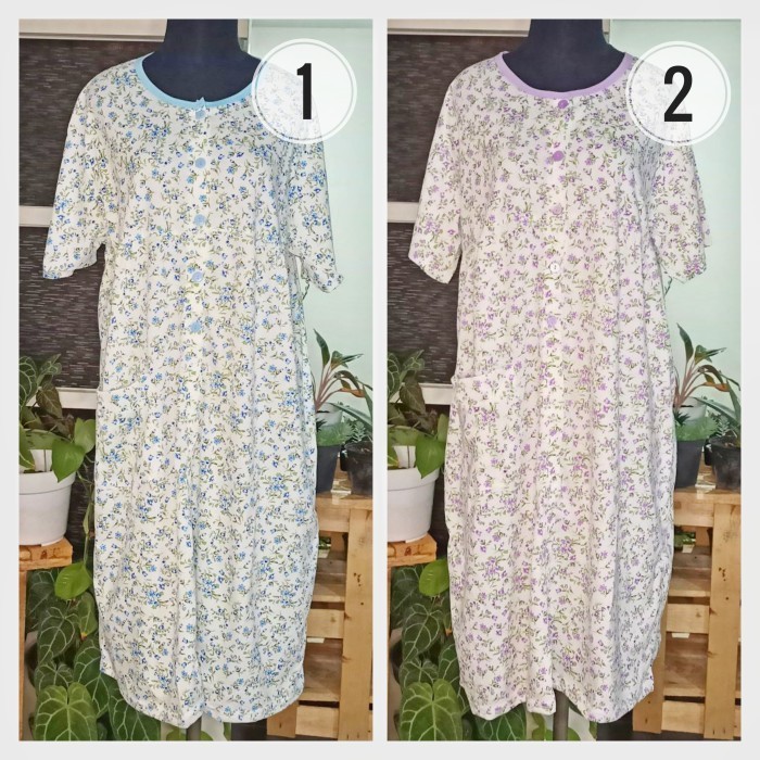 Promo Terbaru Daster Bkh Jumbo Xxl Ld 120 Kancing Wu5