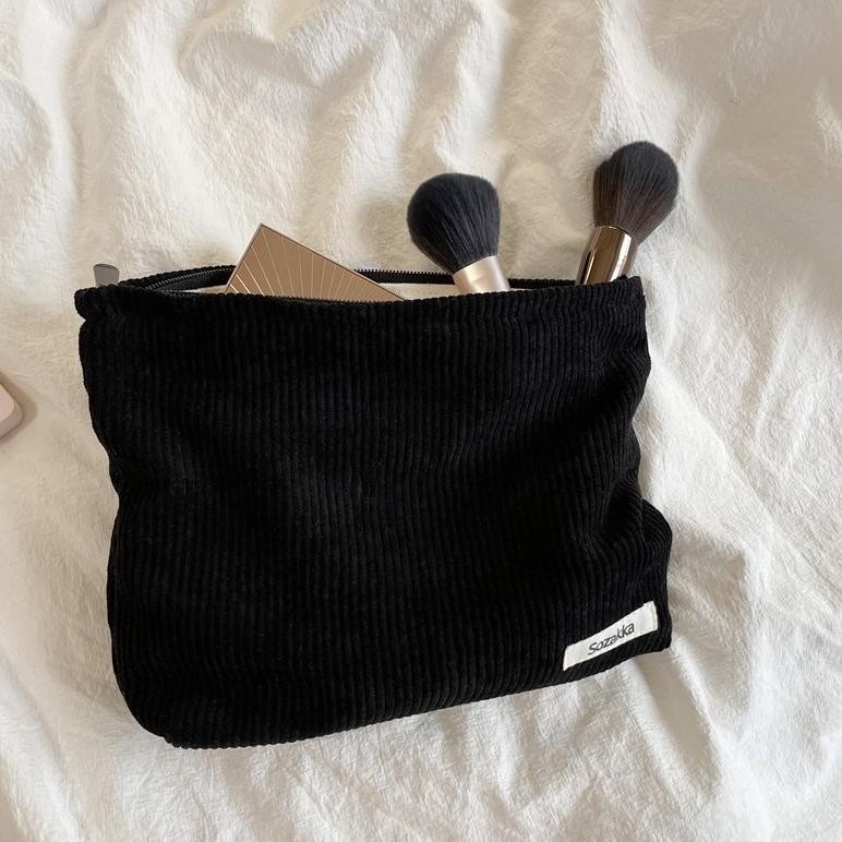

ukd- May Pouch Make Up - Pouch Kosmetik Aesthetic Travel Tas Clutch Lucu Korea Dompet Multifungsi Serbaguna Tebal Premium Import PC004 Berkualitas