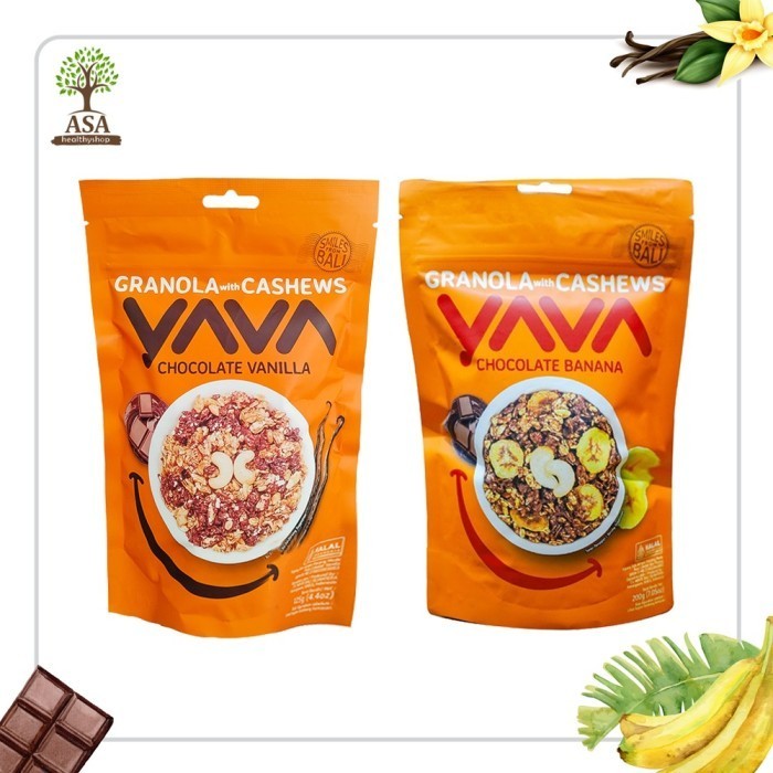 

East Bali YAVA Granola with Cashews 200 gram K02