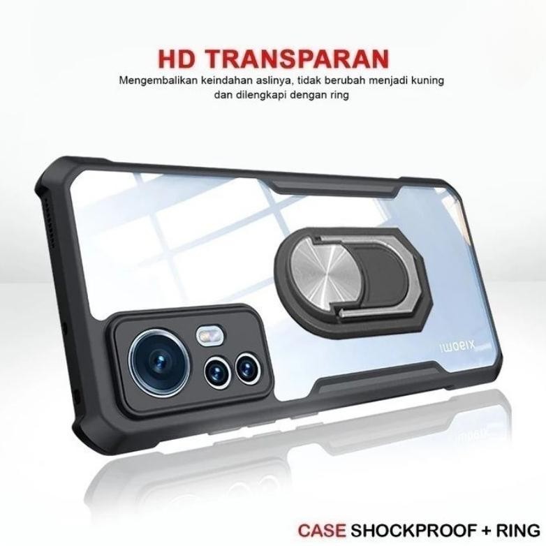 [PROMO] CASE + RING HOLDER OPPO RENO 8T 4G / RENO 8 4G / RENO 7 4G / RENO 6 4G / RENO 5 SHOCKPROOFF 