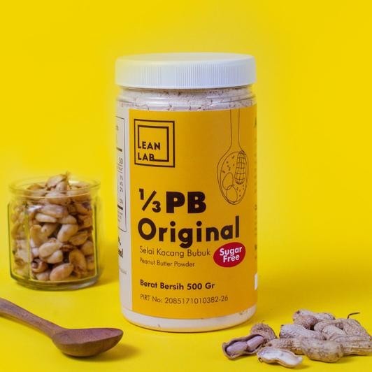

Lean Lab Selai Kacang Sugar Free 500 Gr / Peanut Butter Powder