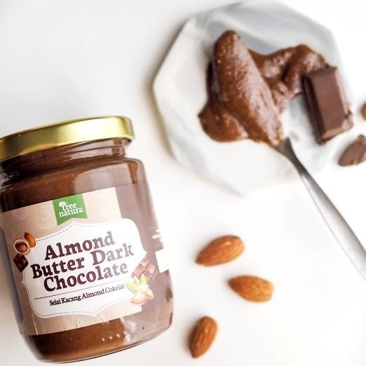 

Tree Natura Almond Butter Dark Chocolate 225 Gr (Selai Kacang Almond)