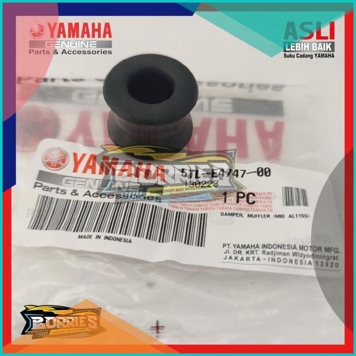 Karet Damper Breket Dudukan Knalpot Yamaha Mio Sporty Mio Smile Mio So