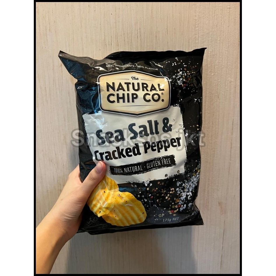 

The Natural Chip & Co Sea Salt Vinegar Cracked Pepper Honey Soy Potato