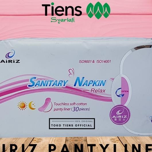 Airiz Pantyliner /Perawatan Kesehatan Kewanitaan ( 30 Pieces) Pembalut