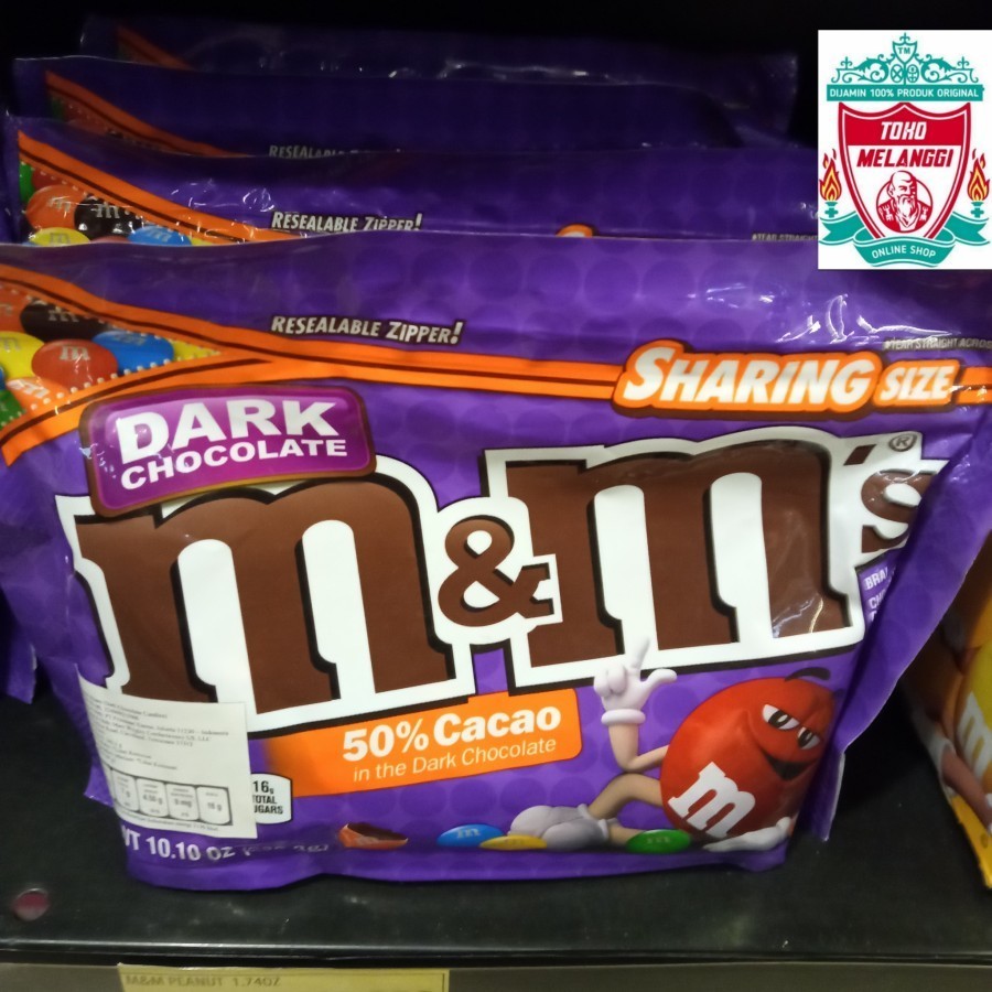 

M&M's Dark Chocolate 272 gr | Permen M&M Import
