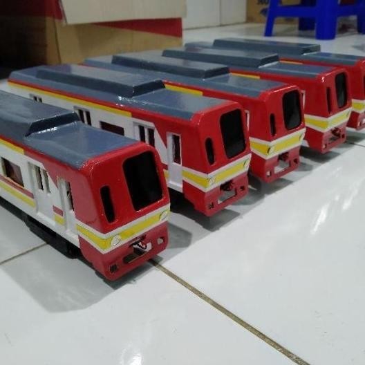Mainan Maenan Anak Laki Kereta Api Besar Niatur Kereta Api Krl