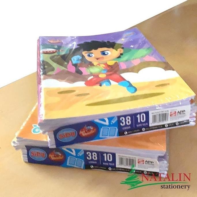 

Buku Tulis SiDU 38 Lembar isi 10 Buku / SDU EB / ATK Sekolah Anak