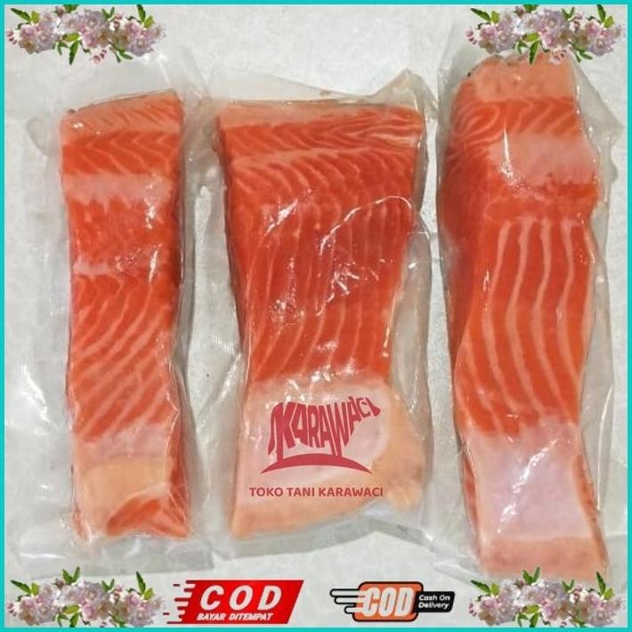 

BISMILLAH IKAN SALMON FILLET / SALMON FILLET NORWEGIA @200GR - PREMIUM ALISUP