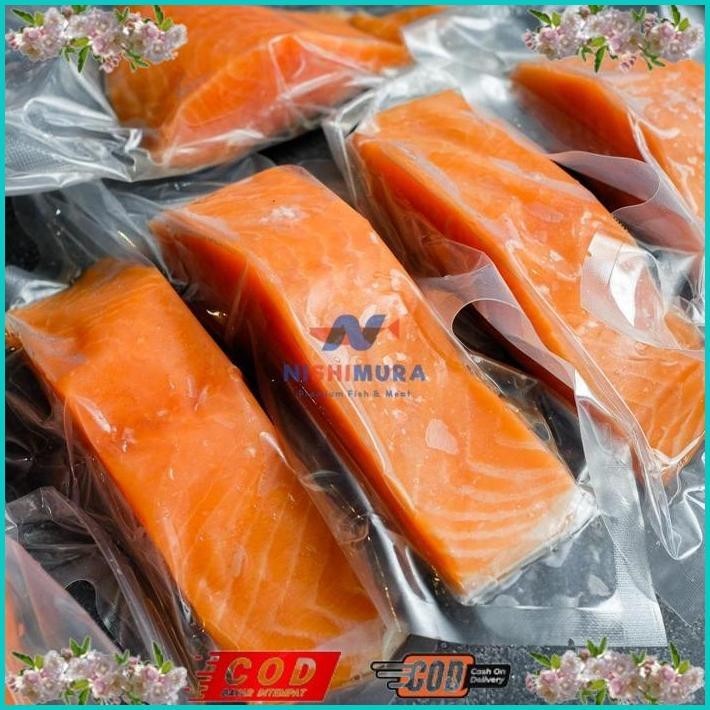 

BISMILLAH IKAN SALMON FILLET 200 1KG STEAK CUT TROUTS FROZEN FRESH BY NISHIMURASHOP NISHIMURA ALISUP