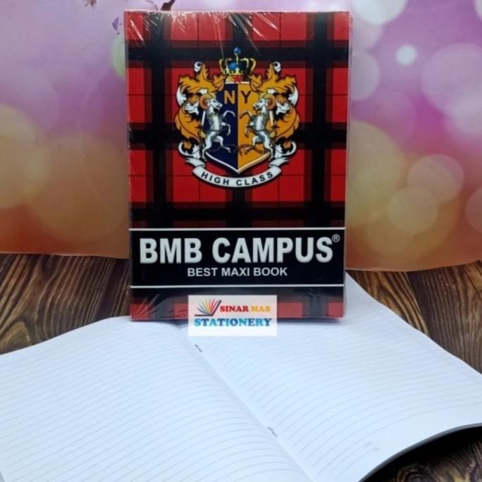 

Buku Tulis Campus 36 lembar BMB / Buku Maxy Boxi Campus 36 ( 10 buku )