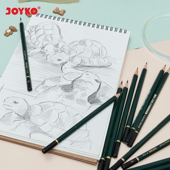 

Drawing Pencil Pensil Untuk Menggambar Joyko P-118 1 Box 12 Pcs