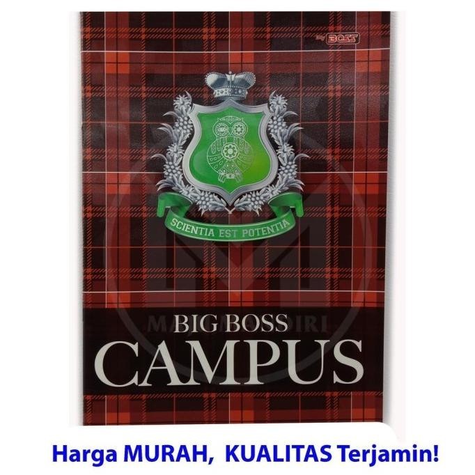 

Buku Tulis Big Boss Campus Isi 50 Lembar Ukuran B5 / Boxy Campus 50