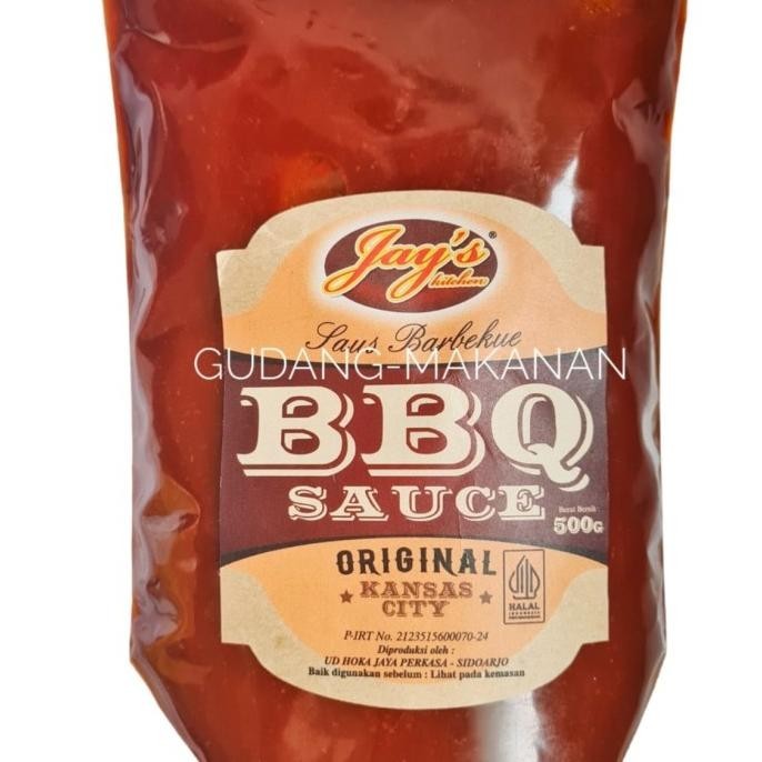 

Jay's Kitchen Barbeque Sauce Original / Saus Panggang BBQ 500gr GBM