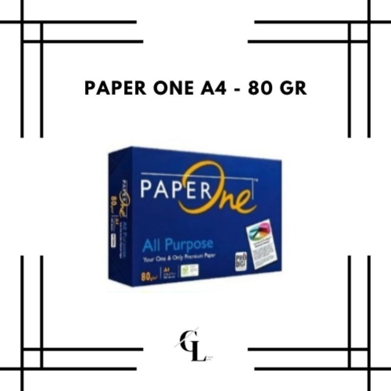 

Kertas HVS Paper One A4 80 gr - Harga 1 Rim