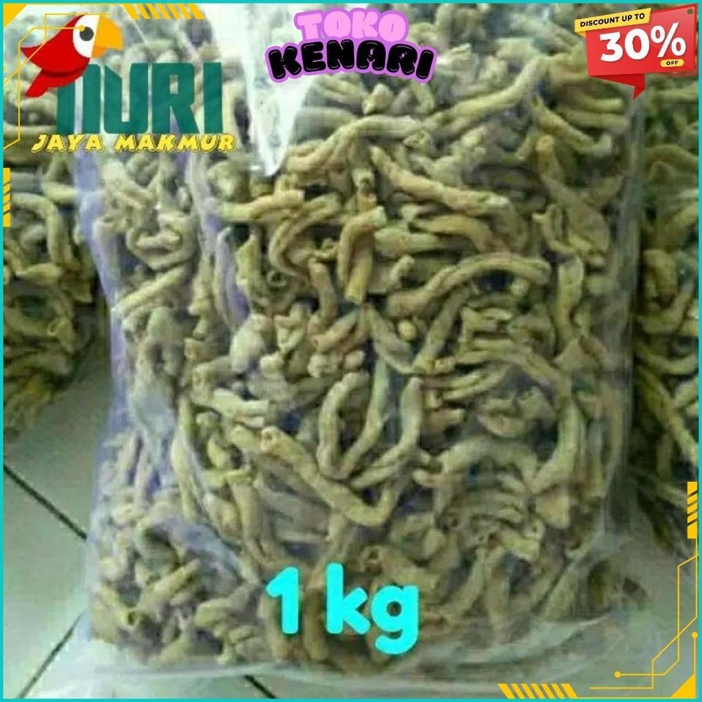 

Keripik Usus Ayam Super 1Kg Gurih Renyah Enak Bisa Cod